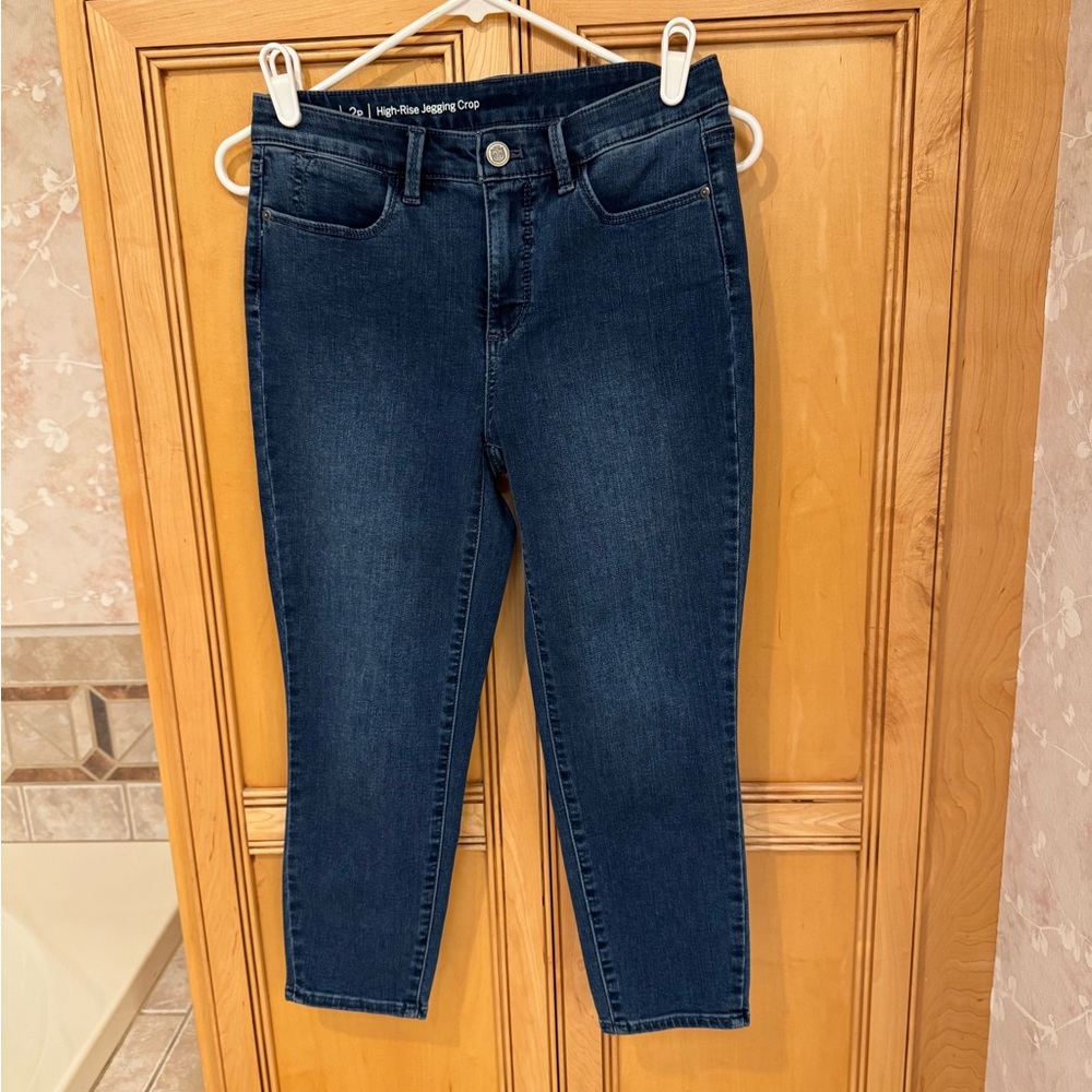 Talbots Blue High Rise Jeans Slim Fit